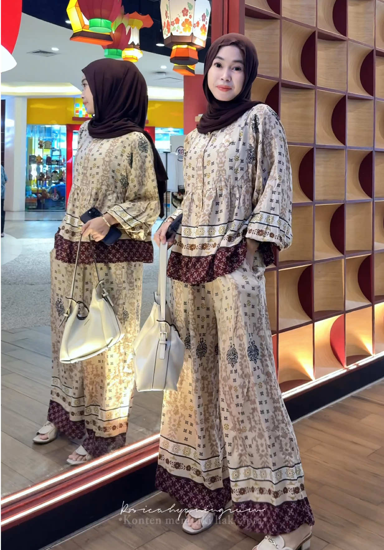 Nemu oneset motifnya mewah 🛒🔥#fypviralシ #outfitdeas #viraltiktok 