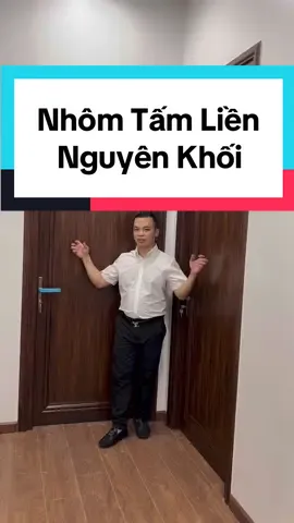 Mẫu cửa thông phòng sử dụng nhôm tấm liền nguyên khối!#xuhuong #capcut #owinluxury #ManhCuongOwin 