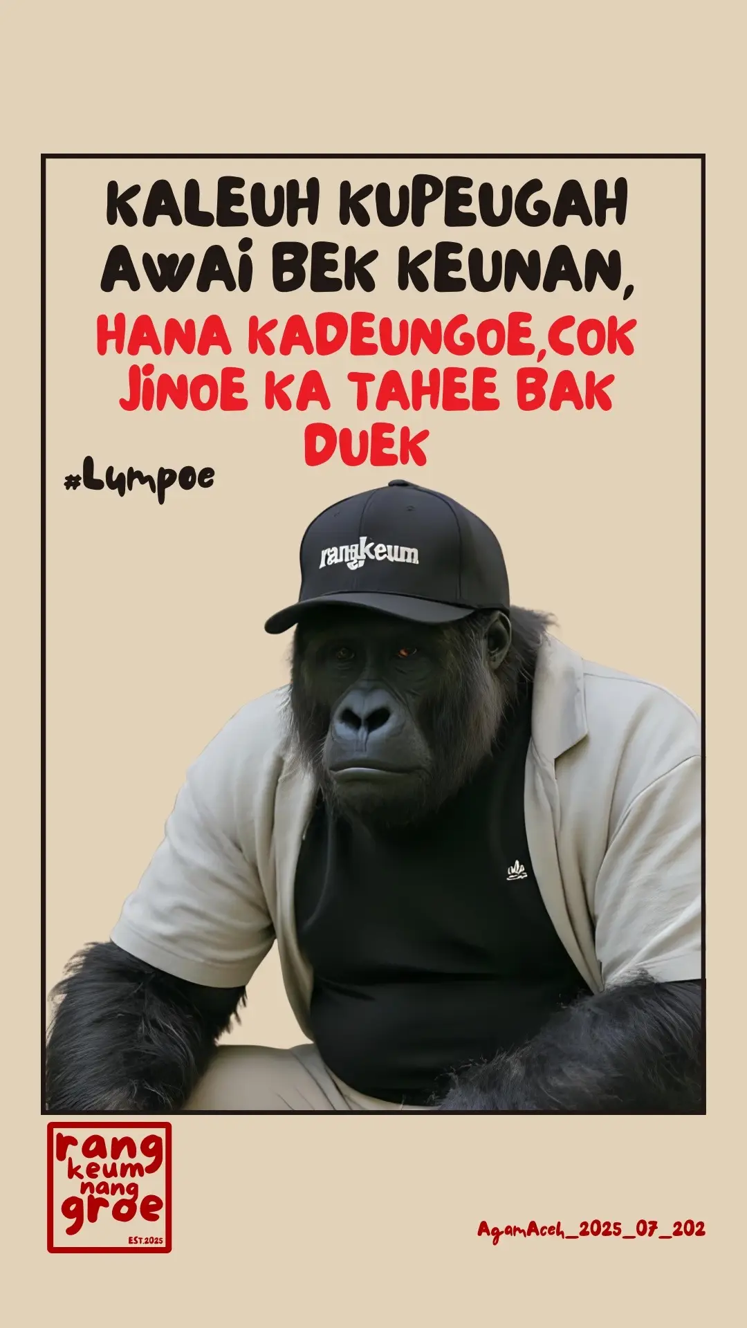 #aceh #acehpungoe #calitrajameun #jedagjedug #katakataaceh #awakaceh #cagokaceh #acehtiktok #habajameun #storywa #fyp #lucu #pastifyp #viral #acehviral #katakata #kakrohani #semangataceh #laguaceh #storyaceh #katakataaceh  #fypaceh #storywa #storywaaceh #acehmanteng #kataaceh #waaceh #awakaceh #ulok #cagok #ulokaceh #cagokaceh  #rangkeumaceh #rangkeum #rangkeum #aceh #katakataaceh✨ #katakataaceh✨✨ #katakataaceh #jeulas #acehtrend #acehkini #fypaceh #acehtiktok #ceritaaceh 