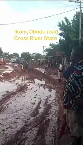 State governor pls look unto the road  #governor #cross_river_state  #ikom_obudu_road@Akpanke Nation @