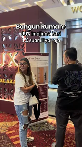 Suami istri harus bagi tugas 🤣 #rumahidaman #bangunrumah #ceritauntukrumah #rumahminimalis 