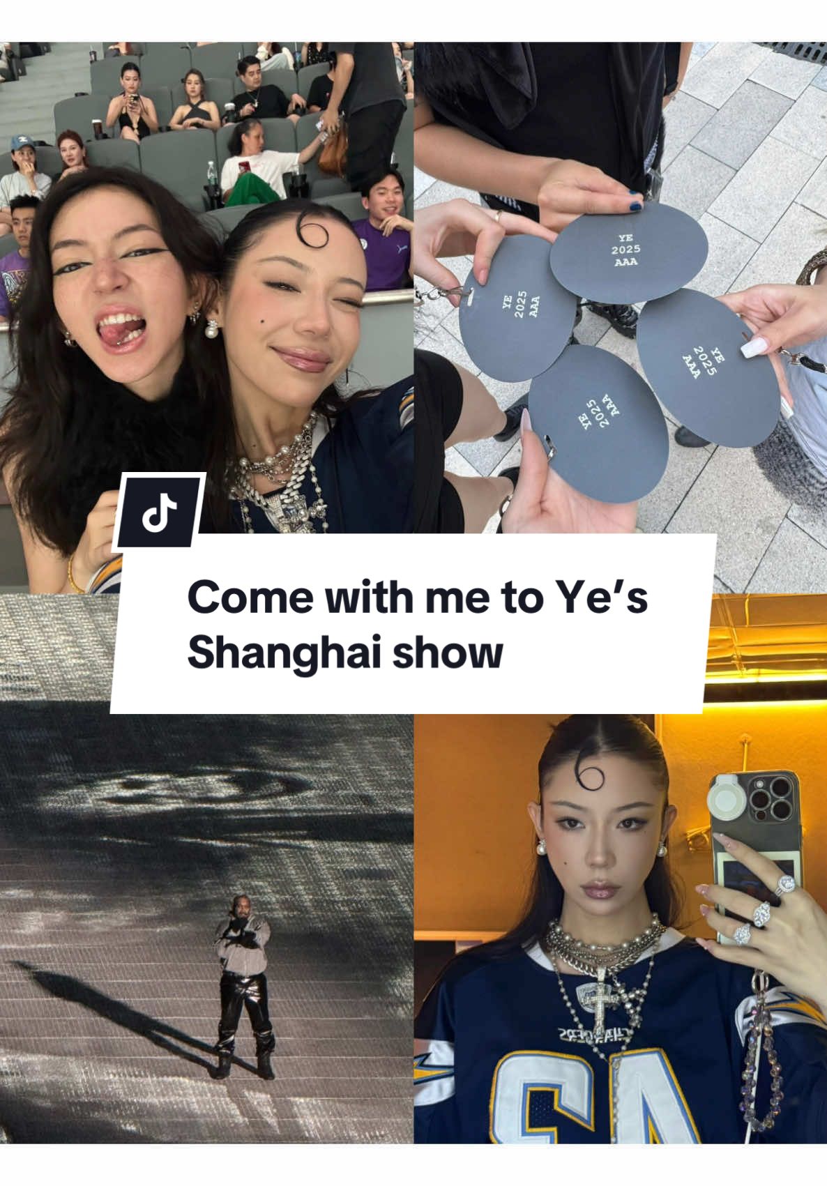 Come backstage with me to Ye’s Shanghai show #ye #kanyewest #yeshanghai #yeezy 