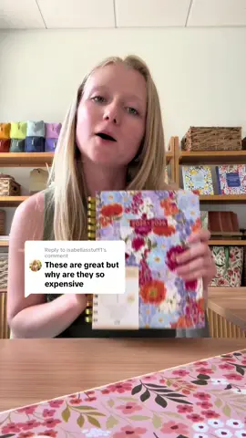 Replying to @isabellasstuff1 you can get a planner for cheaper, you just can’t get a planner this nice for cheaper!! #planner #plannertok #smallbusinessowner #planneraddict #backtoschool #artist 