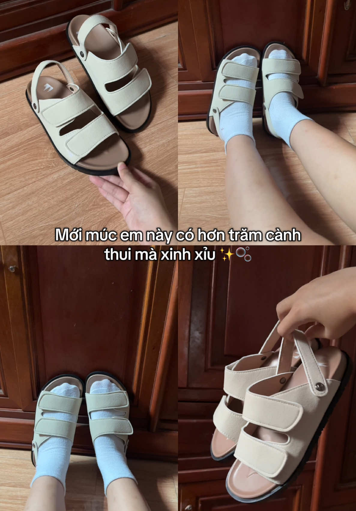 Sandal đi học gì chưa các người đẹp #viral #giàynu #capcut #sandalnu #CapCut #sandals 