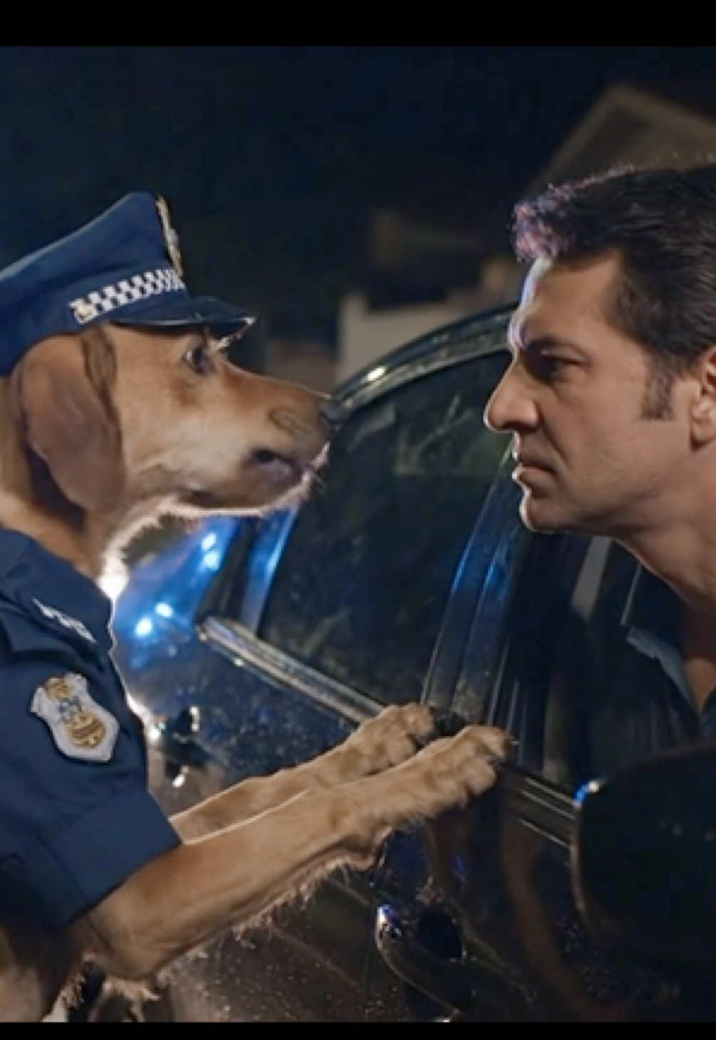 Caramelo não faz teste de paternidade, só teste do bafômetro 👮‍♂️🐕 #caramelo #veo3 #ai 