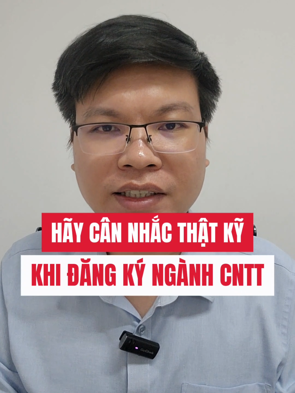 Tại sao nên cân nhắc kỹ khi đăng ký ngành Công nghệ thông tin?  #chonnghe #daotaocnc #chonnganhchontruong  #thayquyethuongnghiep #tưvấnhướngnghiệp #hướngnghiệp #chontruong #tuvantuyensinh #tưvấntuyểnsinh #huongnghiep #tuyensinh #sinhvien #chonnghe #chonnganh #kysunhatban #2k7quyettamdodaihoc #xuhuong #cvtech #daynghecnc #2k7 #2k8 