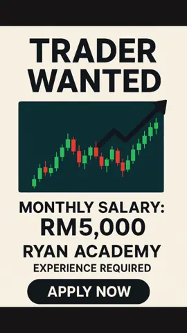 We’re hiring Junior Traders – RM5,000/month 💸 Not for hype-chasers. Only for disciplined, serious traders. ✅ No Martingale ✅ No News Trading ✅ Strict rules: 2% Daily Loss, 4% Weekly Max 🎯 Prove yourself in a Free Trial Challenge Pass it. Follow the rules. Join the Ryan Academy desk. No BS. No shortcuts. Just real skill & structure. 👨‍💻 Fully Remote | Work From Anywhere 📈 DM “TRADER” to apply or check link in bio. #ForexMalaysia #TraderWanted #RemoteJobMalaysia #RyanAcademy   #RM5000Job #ForexChallenge #FTMOChallenge #NoMartingale   #DisciplineOverHype #ForexTradingMY #SideIncomeMalaysia   #TikTokFinance #KerjaOnline #KerjaRemote #workfromhomemalaysia 