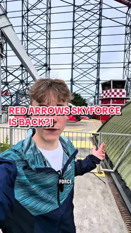 RED ARROWS SKYFORCE IS BACK?! #redarrows #redarrowsskyforce #blackpoolpleasurebeach #blackpool #flatride #geurslaurskyfly #ride #planes #themepark #coastertok #themeparktiktok #news #pleasurebeachresort #fyp #fypage #fyppppppppppppppppppppppp #viral #goviral 