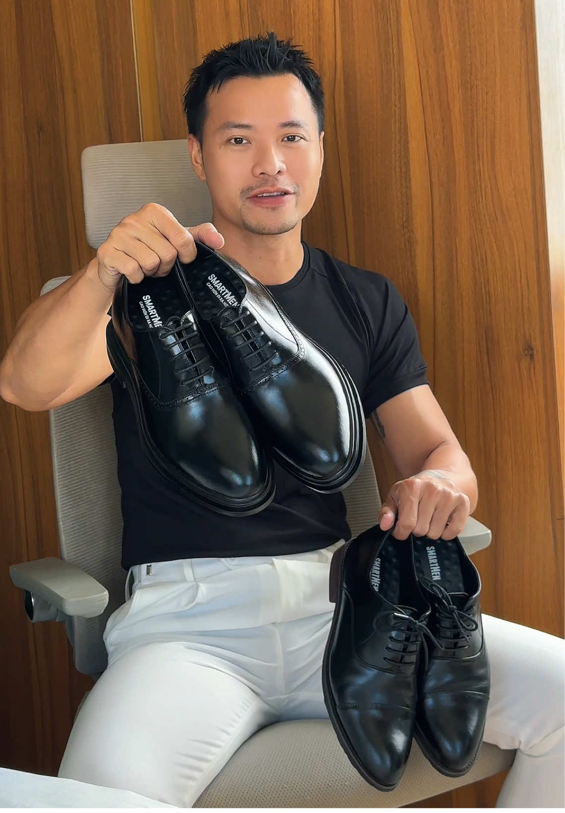 Một phiên bản giày Oxford tăng 8cm cho anh em 💯 #uncleken #smartmen #giaytangchieucaonam #giayoxford 