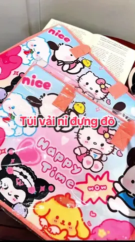 Quá nhiều đồ mà vali không còn đủ chỗ thì mọi người sử dụng thêm cái túi vải nỉ này nhé #tuivaini #tuivainilotso #tuixachdulich #tuivaidulich #tuidulich 