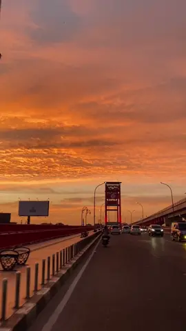 Jogja memang istimewa tapi di palembang kita banyak cerita  #fyp #senja 