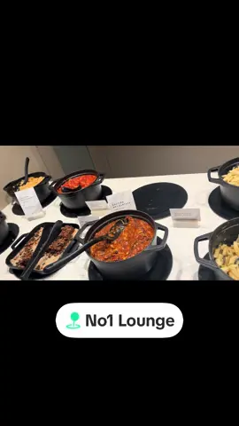 Food at No1 Lounge #heathrowairport #no1lounge #terminal3 #lounge @Heathrow Airport @No1 Lounges 