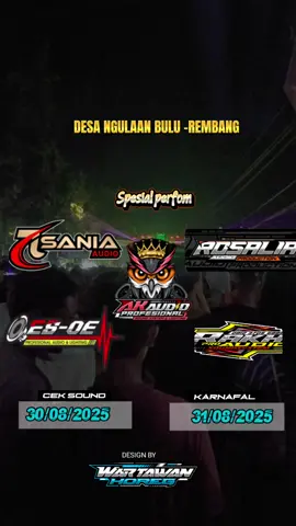 Ngulaan bulu rembang karnival2025 #karnavalsoundsystem #ngulaan #sounhoreg #fyp #wartawanhoreg 