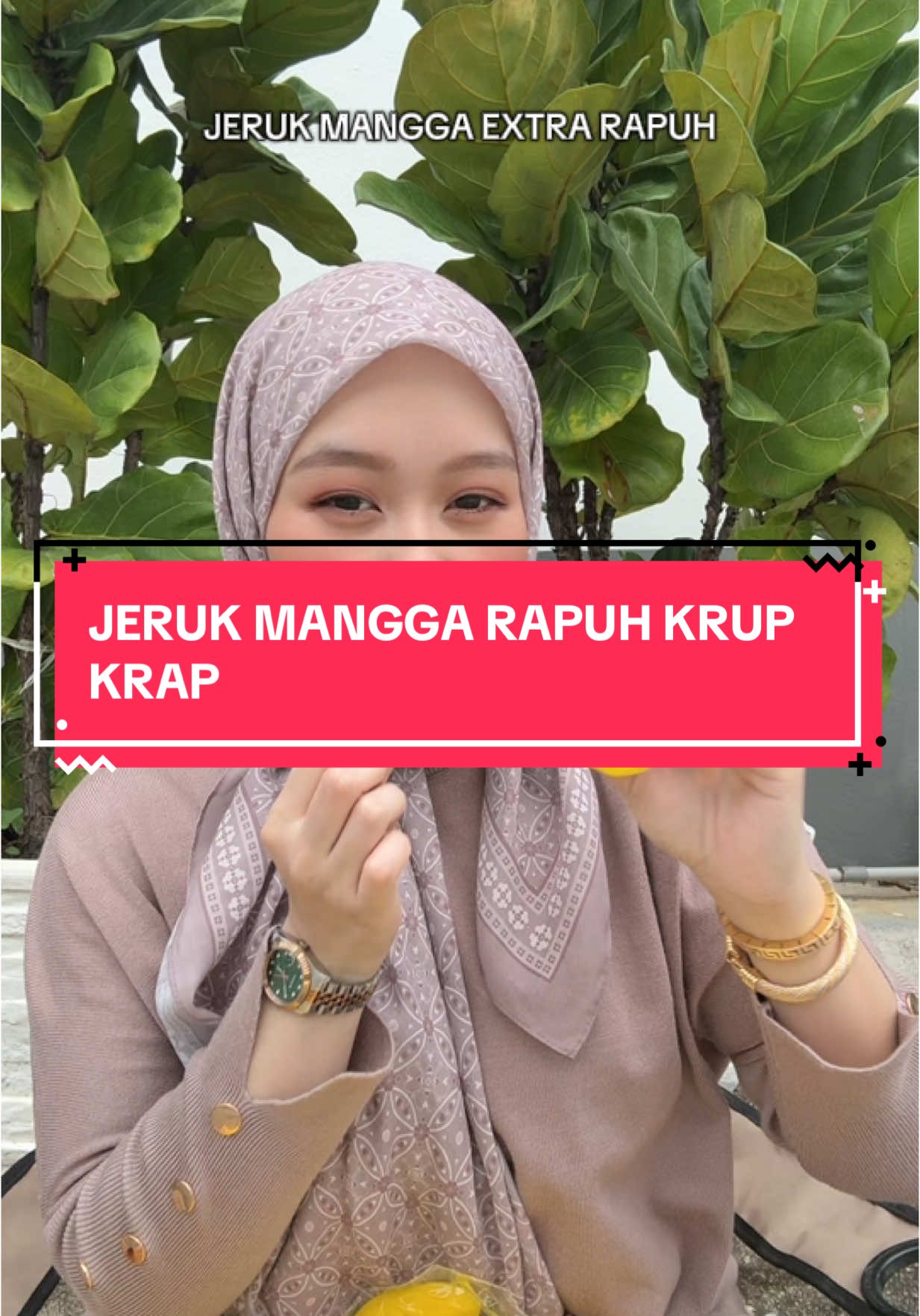 jeruk mangga rapuh krup krap weii sedap dooh lain maciam jeruk dia lain dari lain korang dh try belum ??😍 #fyp  #jerukmanggarapuhsedap  #jerukmanggathai 