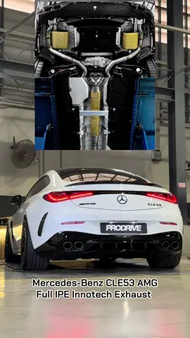 Mercedes-Benz CLE53 AMG ใส่ท่อ IPE Innotech Exhaust แบบทั้งเส้น !! #prodriveshop #mercedes #amg #ipe #exhaust 