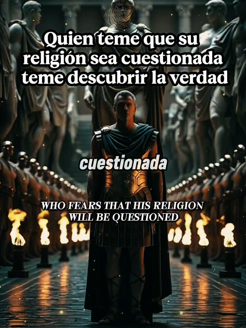 He who fears that his religion will be questioned fears discovering the truth. #stoic #elartedepensar #reflectionoftheday #stoicism #faith #1m #motivation #eeuu #reflectingthought 