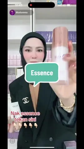 Step 2 : essence #noir #madammu #putihbersihglowing #setjeragat 