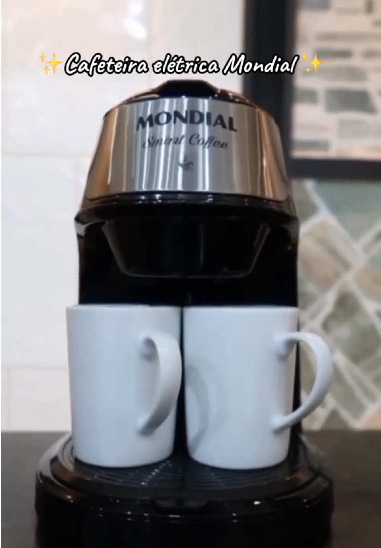 🚨Quer o link? Comente “QUERO” que vou te enviar 🔗 Link da coleção na Bio  Cafeteira elétrica 2 xícaras preta Smart Coffee - Mondial #cafeteira #mondial #cafe #coffee #achadinhos #smart #promoções #shopee #xicara #dicasparacasa #descontos #promo #ofertas #casa #cozinha 