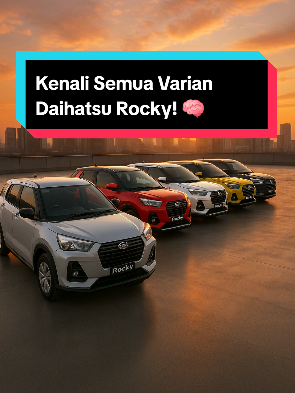 Kenali Semua Varian Daihatsu Rocky! 🧠✨ Tahukah kamu kalau Daihatsu Rocky punya banyak tipe dengan karakter berbeda? Mulai dari yang irit, sporty, sampai yang penuh fitur canggih. Simak perbedaan tiap varian dan pilih yang paling sesuai dengan kebutuhanmu! Seru juga buat nambah wawasan otomotif kamu 🔍🚗 #EdukasiOtomotif #DaihatsuRocky #KenaliMobil #BelajarOtomotif #RockyIndonesia #PerbandinganMobil #RockyTurbo 
