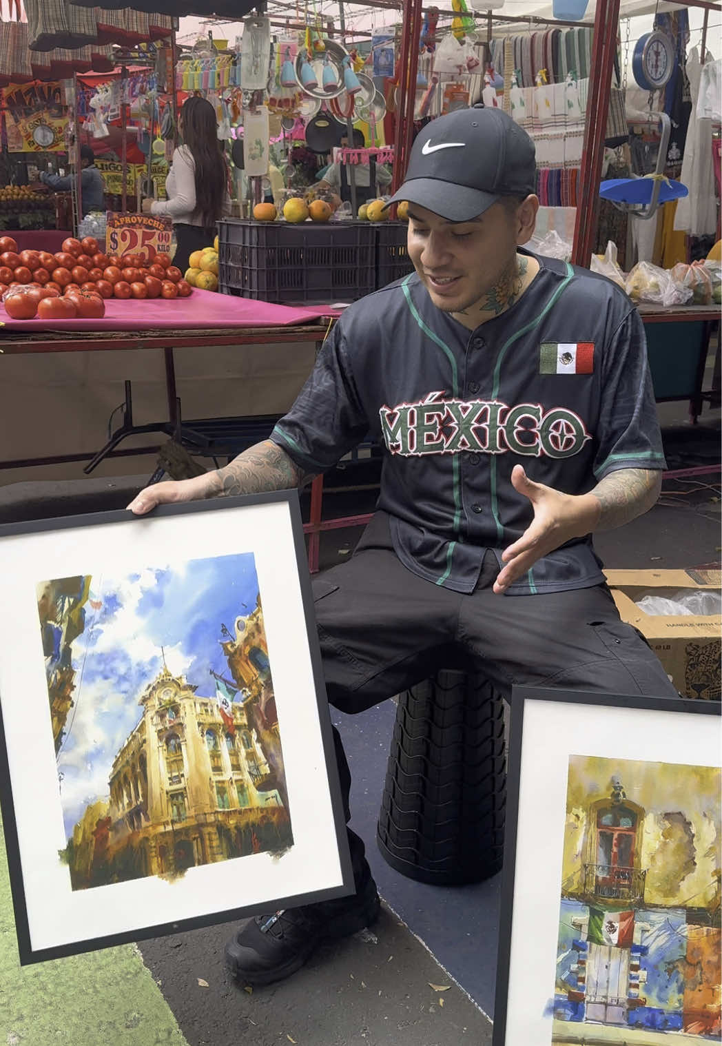 Had an amazing time in Mexico City, such a vibrant, inspirational, and beautiful place! My new limited edition Mexico print drops on Saturday, July 26th at 12pm EST. $199 USD each. Link in my bio 🇲🇽🇲🇽🇲🇽