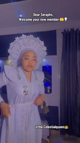 Seraph family, una welcome me o🔥 A daughter of light has found her path. From star to flame I didn’t switch, I aligned. C&S people, show your girl some white garment love! ❤️ She didn’t convert. She returned! 👉 C&S angels, I am home. Hug me with prayer and Palm wine 😂🕊️ #celestialqueen #foryou #whitegarmentchurch #seraphim 