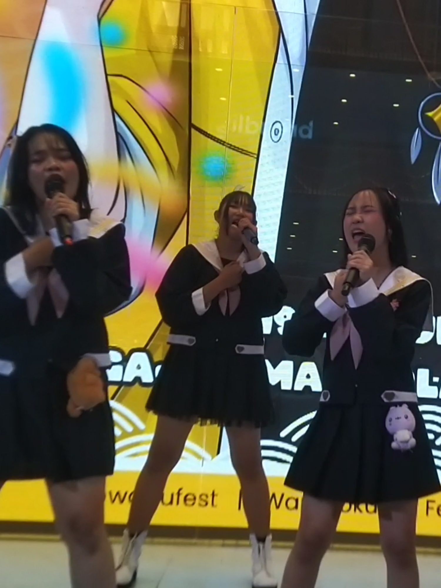 Nama Event : Pra Event Wagufest. Tanggal    : 19 Juli 2025. Tempat     : Mall GajahMada Plaza,Jakarta Pusat. fancam performance : Polaris @polaris_idol #chikaidol #idolokal #idolgroup #idol