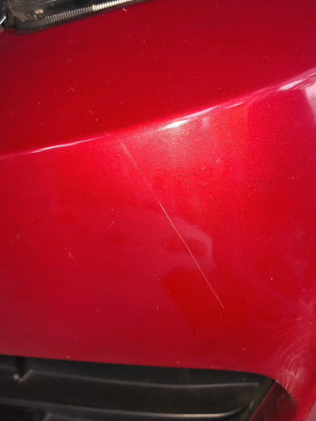 Replying to @zarafauzee #carscratchrepair #carscratchremover #bodycompound #calarkereta