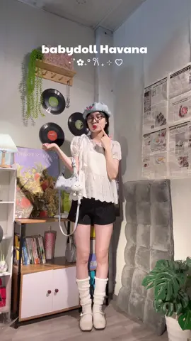 Mời đoàn mình săn áo đẹp nhà Havana #havana #babydoll #reviewlamdep 