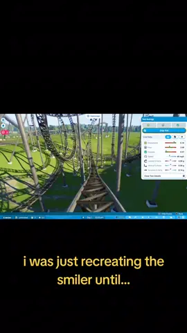I was just recreating the smiler until... #fyp #viral #thesmiler #thesmileraltontowers #altontowers #thorpepark #ride #rollercoaster #rollback 