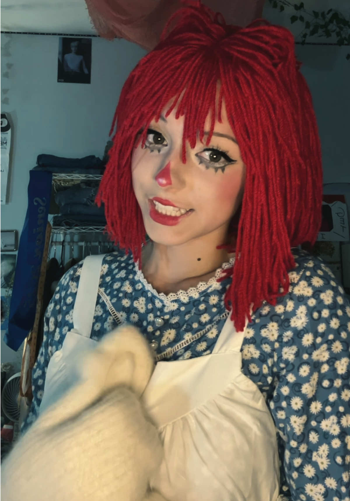 Raggedy Ann will be at Galaxy Con Raleigh on the 25th!! - - - #foryou #raggedyannandandyamusicaladventure #raggedyann #raggedyannandandy #cosplay