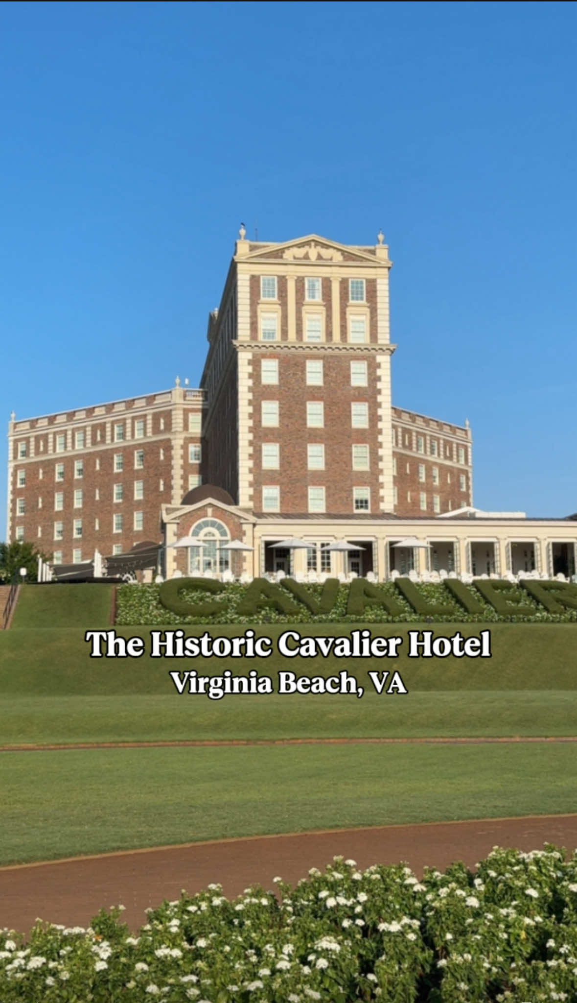 I always recommend @Cavalier Resort Virginia Beach to people visiting Virginia Beach. It’s hands down the most beautiful and charming hotel in the area. They have multiple restaurants on site like Becca and Hunt Room in addition to their very own Tarnished Truth Distillery. Across the street on the 23rd floor of the Marriott is Orion’s Roof which is the best rooftop restaurant in the city (I’ll be posting a separate reel to highlight this!) and their gorgeous beach club is available to all hotel guests. Definitely a must-visit resort when visiting Virginia Beach!  ⭐️ Hosted 📍Historic Cavalier Hotel, 4200 Atlantic Ave, Virginia Beach, VA 23451 #vafoodie #novafoodie #dmvfoodie #virginiabeach #beachtime #travelvirginia #757    Have you stayed at The Historic Cavalier Hotel?
