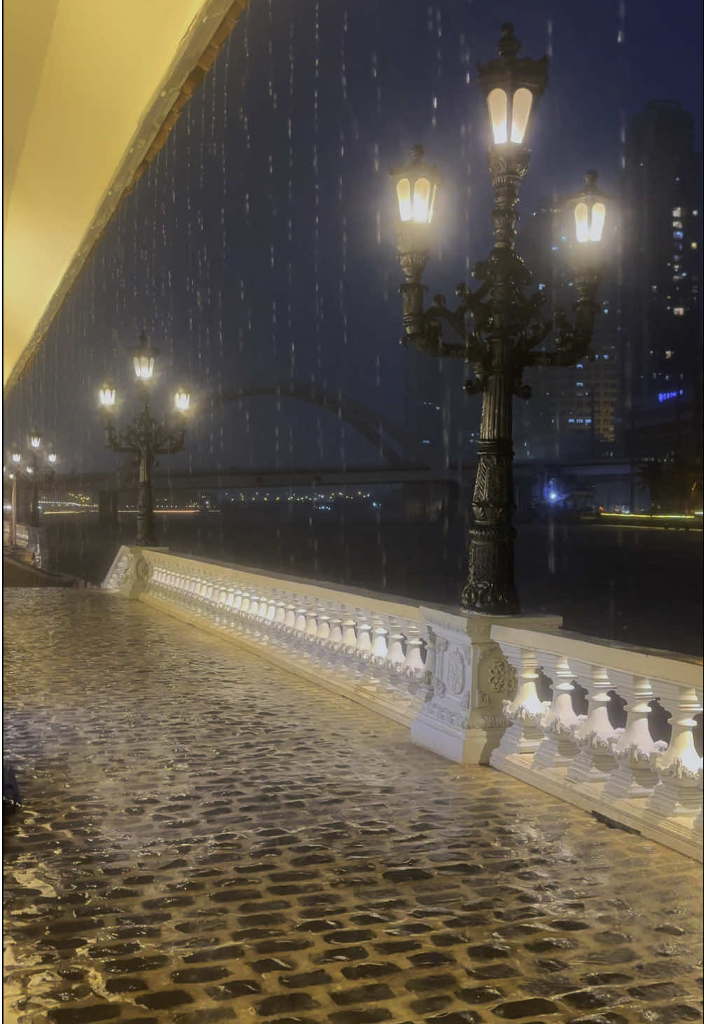 Pasig River Esplanade  #pasigriveresplanade #rain 