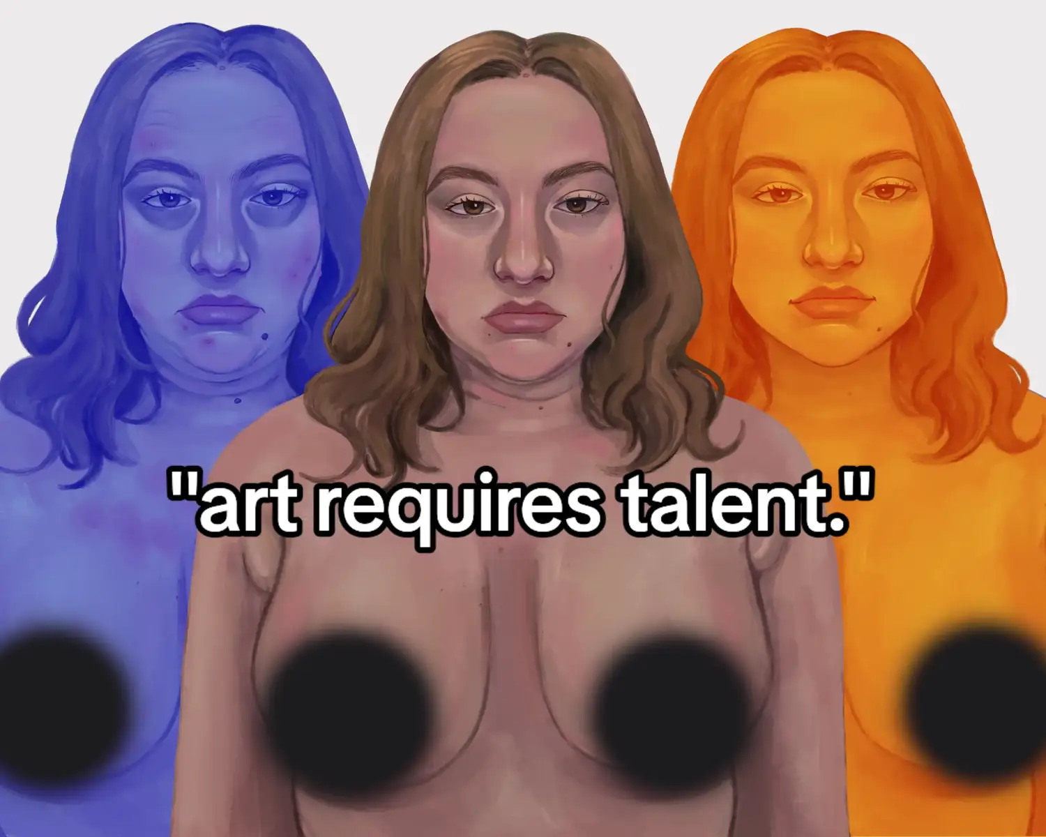 practice is everything  #arttakespractice #artist #talentvshardwork #aiartsucks #learnhowtodraw #trend 