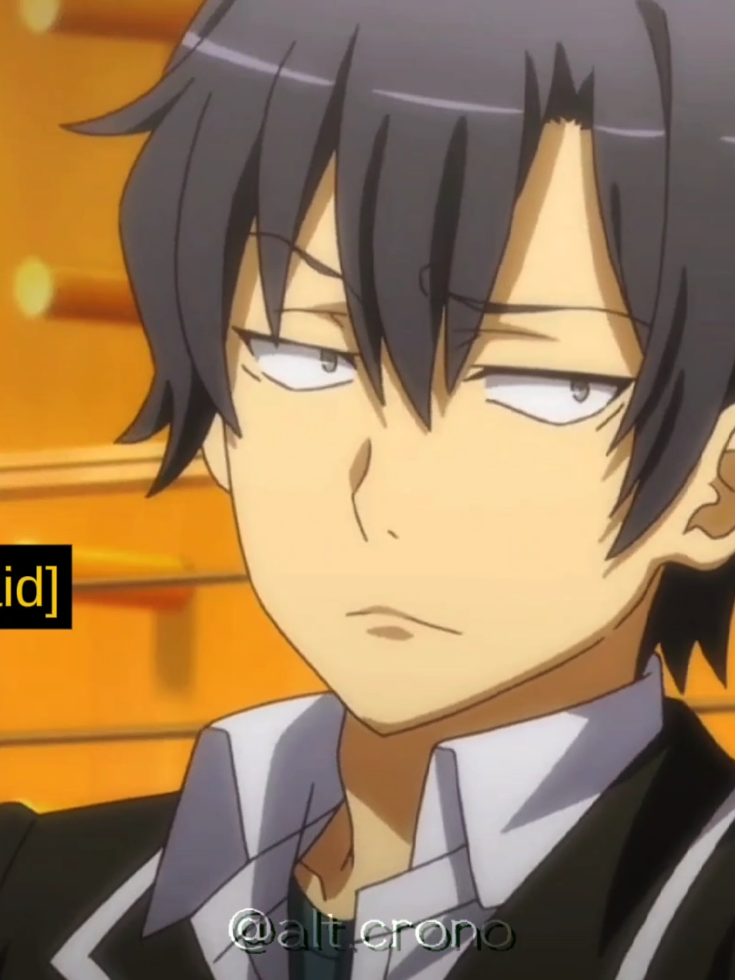 look at that man over there son. 🙌 #oregairu #myteenromanticcomedy #snafu #hachiman #animeedit #yukino #fyp 