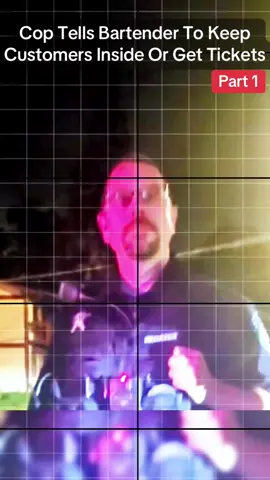 Cop Tells Bartender To Keep Customers Inside Or Get Tickets #cops #police #lawsuit #unlawful #usa #flypシ 