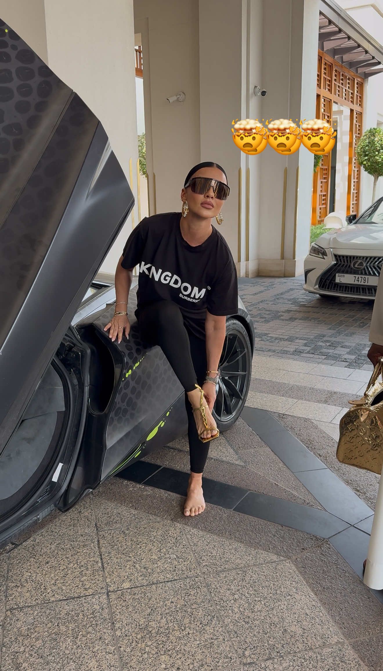 👸🏽 👠 🏎️  #bts #luxurylifestyle #dubai #fyp #viralvideo #trendingtiktok #dubai #supercars #fashion 