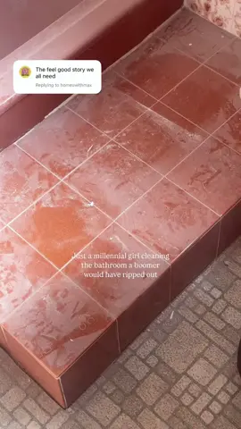 Who else loves that fresh bathroom feel? ✨🧼There's something so satisfying about scrubbing away the dust and grime on bathroom tiles! Watch the transformation as we bring this space back to life. Who else finds cleaning oddly therapeutic? 😅 Let us know your favorite cleaning moments! 💬 Follow us for more before and after inspiration! ✨ #BathroomMakeover #TileCleaning #BathroomTransformation #HomeImprovement #BathroomDesign #DIYMakeover #HomeDecor #BathroomInspo #RenovationGoals #BeforeAndAfter #BathroomCleaning #InteriorDesign #HomeRenovation