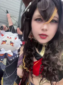 Labewbew 🥀 #animatsuri2025 #cosplay #cosplayer #animatsuri #convention #dehya #genshinimpactcosplay #labubu 