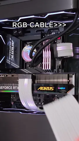 RGB CABLE >>> Meet the Aurora Pro Cable Cover — super soft, ultra-flexible, and made with premium materials to bring vibrant color to your build! Compatible with all types of cables — just slip it over your existing ones. No need to swap anything out. An instant upgrade to your setup’s aesthetics. It’s that easy. ✨ Building your first PC for school? Want to add a splash of color to your setup? Don’t miss out! #asiahorse #customcables #cablemod #pcbuild #gamingpc #budgetpc #pc #pcbuildingtips #gaming #Tech #setup #aesthetic #GamingSetup #setupgaming #pcsetup #fyp #techtok 