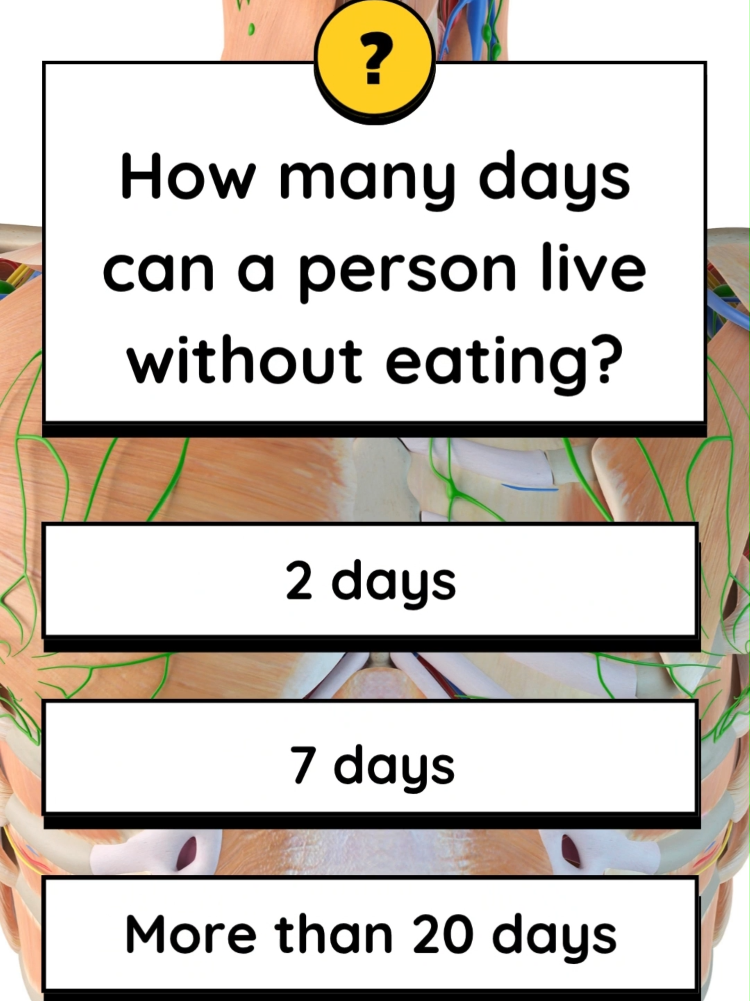 Anatomy Quiz! 🧠🫵 #anatomy #anatomyclass #medicine #knowledge #quiz #quizz #question #answer #quizchallenge #quiztime #learn #LearnOnTikTok #greysanatomy