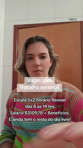 Vagas para home office  #homeoffice #trabalhoemcasa #trabalhoremoto #fyp 