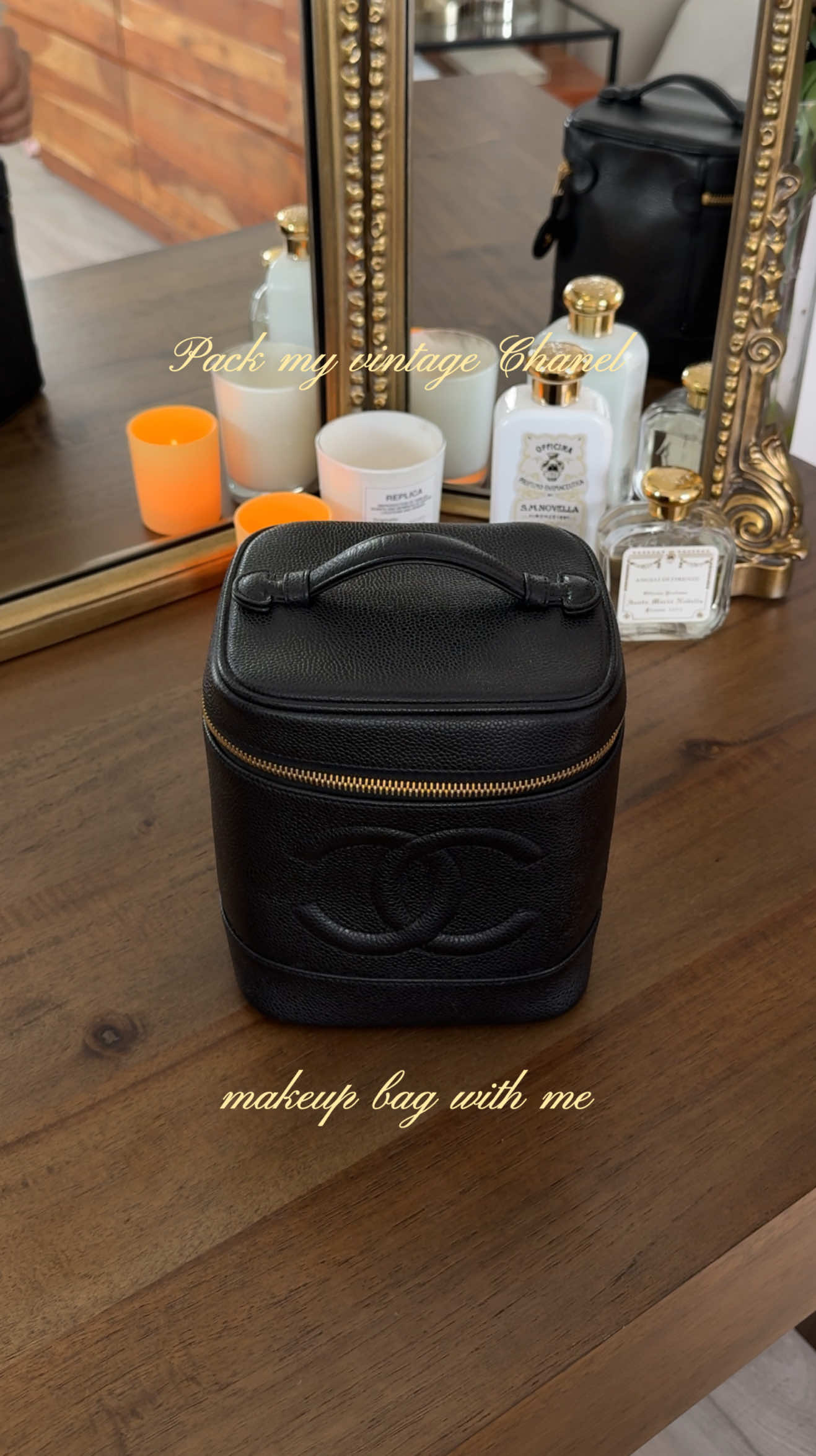 packing my vintage Chanel makeup vanity bag 🦢🤍💋 #fyp #aesthetic #whatsinmybag #whatsinmymakeupbag #makeupbag #vanitycase #beauty #makeup #MakeupRoutine #makeupproducts #beautyproducts #makeupcase #makeupbrushes #asmr #luxurybeauty #chanel #chanelvanity #chanelmakeupbag #luxurymakeup #diorbeauty #diorbeautylovers #ilia #charlottetilbury #giorgioarmanibeauty #armanibeauty #yslbeauty 