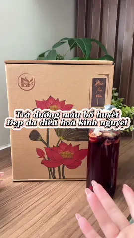 Uống thử đi mấy bà tui uống trộm vía da dẻ hồng hào với móng tay cứng hơn á #trà #trathaomoc #traduongsinh #taodo #kitu #duongnhan #lamdep 