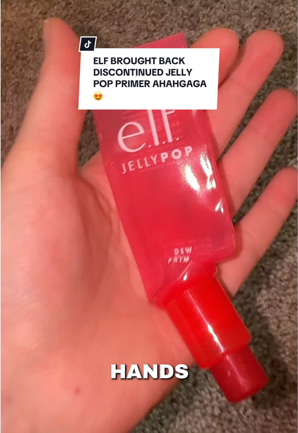 @e.l.f. Cosmetics never ever discontinue jelly pop primer ever again I beg of you!!!! #jellypop #elfcosmetics #elfcosmeticsjellypop #primer #grippingprimer #tiktokshopcreatorpicks 