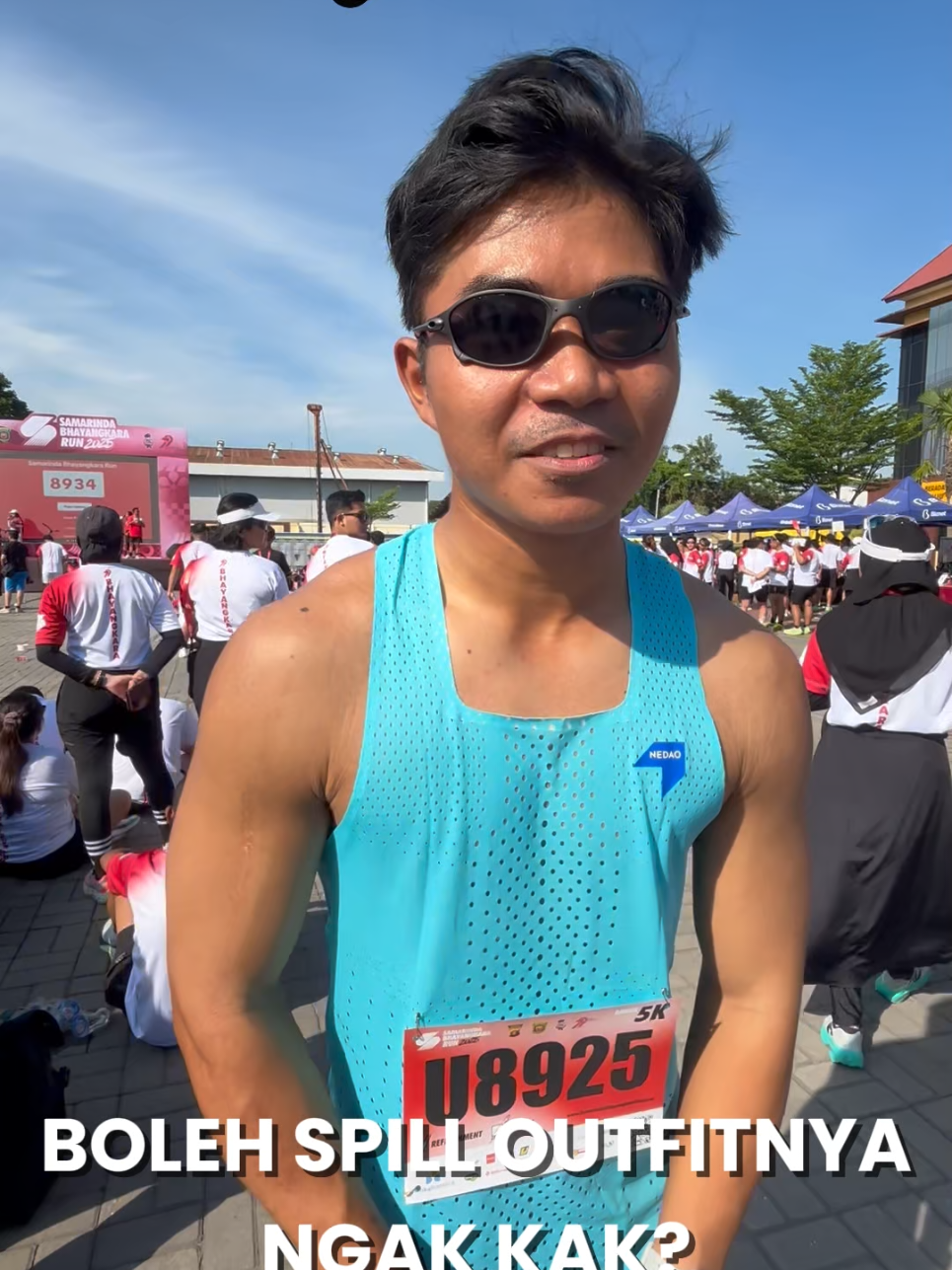 Seberapa Kalcer Pelari di Event Samarinda Bhayangkara Runner 2025 ?  Spill Outfitnya donk  #kalimantan #urbanfolknews #garmin #apple #fyp #samarinda #polripresisi 