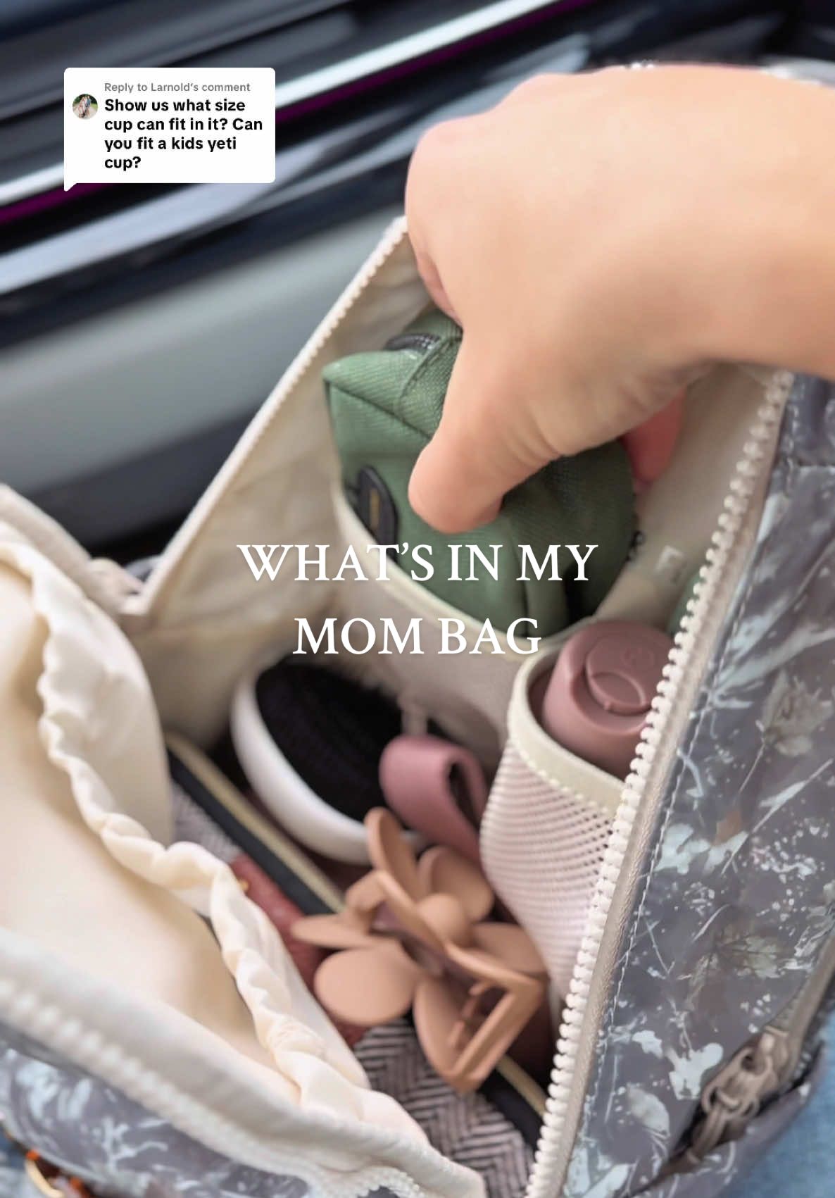 Replying to @Larnold what I keep in my mom bag with big kids ✨🤎 the perfect size for transitioning out of a diaper bag. #irisandrainbow #minibackpack #backpack #mombag #diaperbag #whatsinmybag #tiktokshopcreatorpicks 