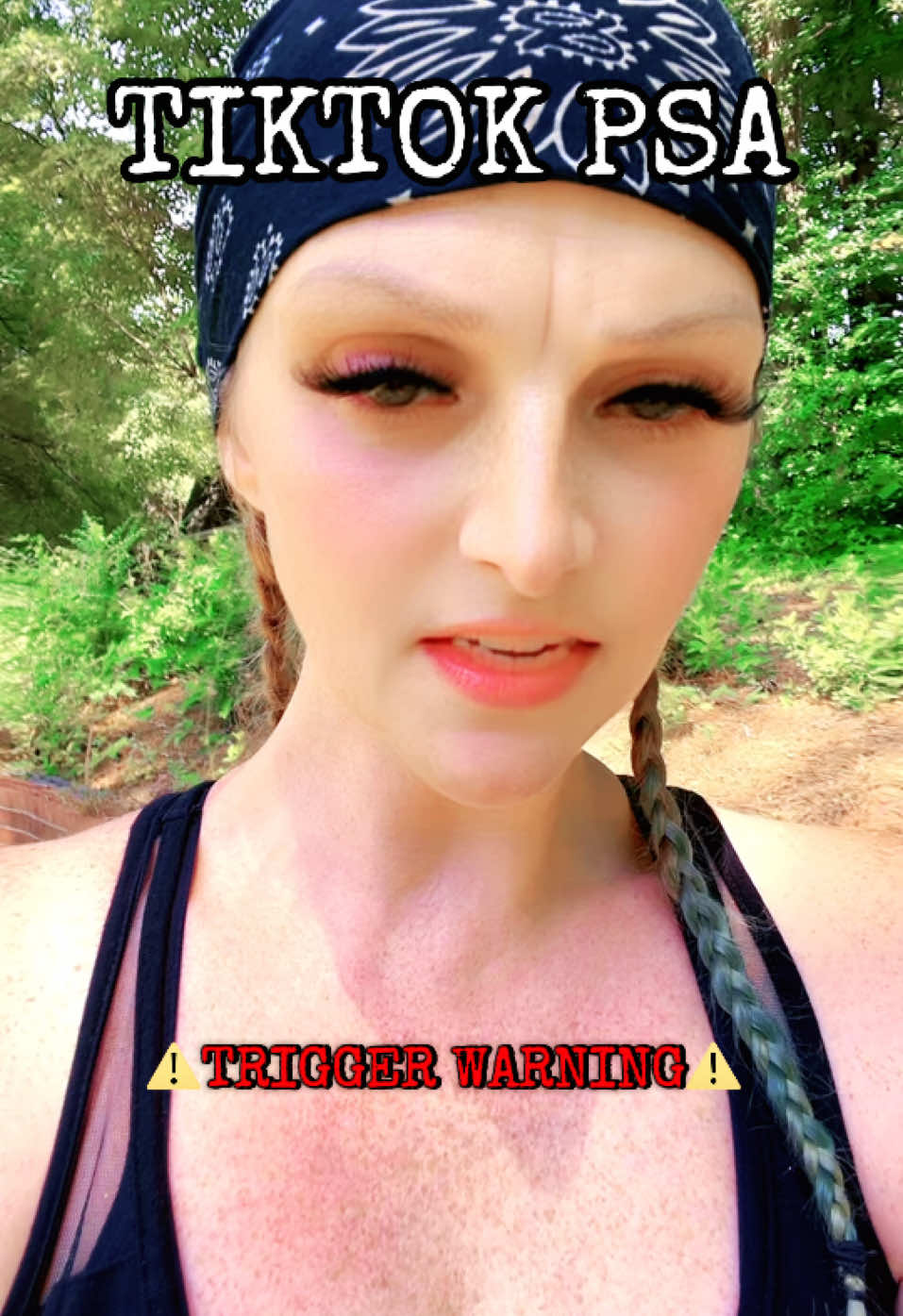 #triggerwarnning #triggered #saftyfirst #awareness #PSA #humor 