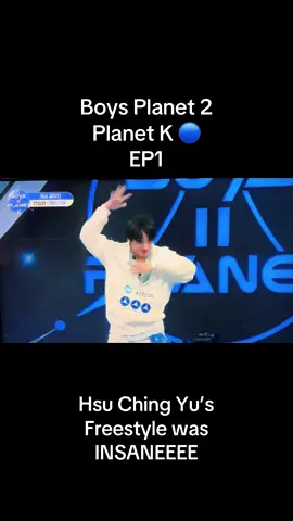 That was super impressive! He did amazing with his group’s performance as well! He’s got my vote! 😍👏 #BoysPlanet2 #BoysIIPlanet #BoysPlanet #HsuChingYu #BoysPlanetK #PlanetK 