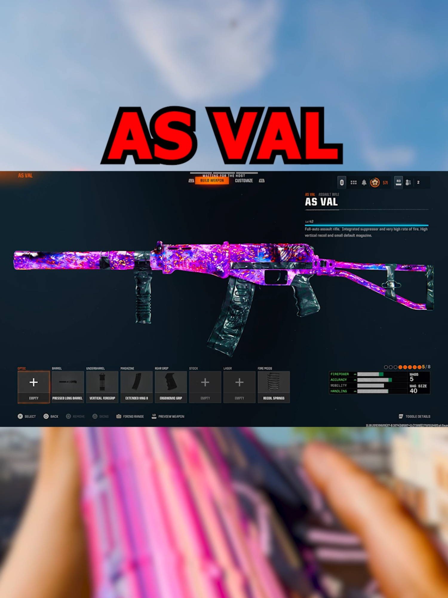 This AS VAL is LIKE HACKING in BO6 Multiplayer! 🎯 (Best AS Val Class Meta Loadout Black Ops 6) #fyp #cod #Bo6 #callofduty #blackops6 #warzone #verdansk #blackops6zombies #rebirthisland #warzonemeta #warzone3 #area99 #Season4reloaded #bo6season4reloaded #warzoneseason4reloaded #season4 #bo6season4