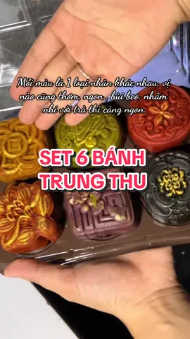 Set bánh trung thu mini 6 loại 6 vị khác nhau ngon và đẹp mắt, giá sẽ thay đổi khi hết khuyến mãi#set6banhmini #set6banhtrungthumini #banhtrungthu 